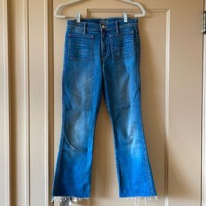 MOTHER Patch Slacker Crop size 26